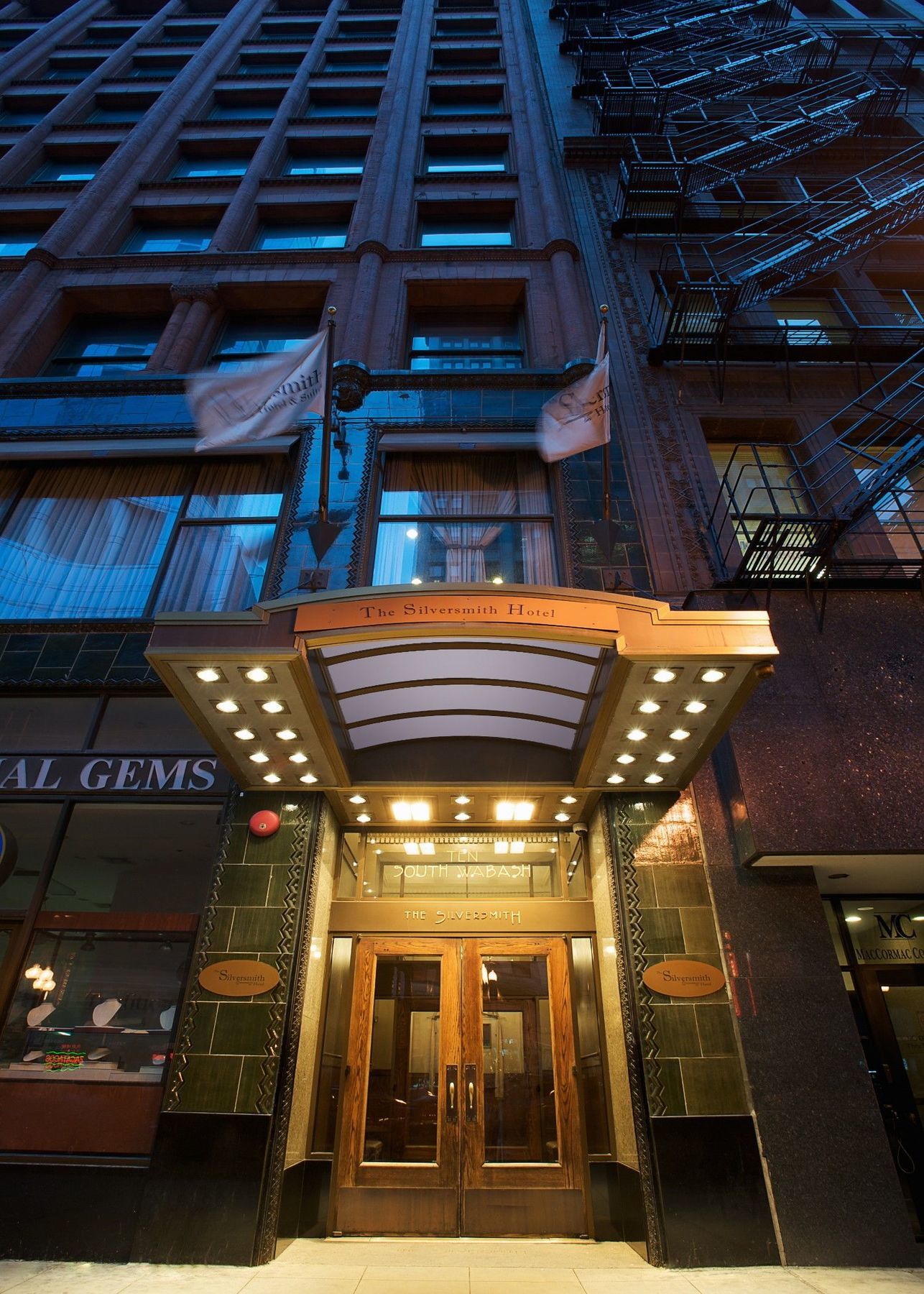 Silversmith Hotel Chicago Downtown Eksteriør billede